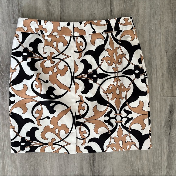 Elliott Lauren Black and Brown Patterned Skirt - Picture 5 of 7